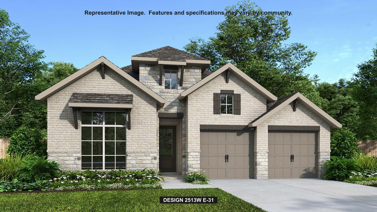 View 315 Foxfire Cv in Juniper Springs 315 Foxfire Cv - front exterior - Luxury home in Juniper Springs, Lockhart, TX