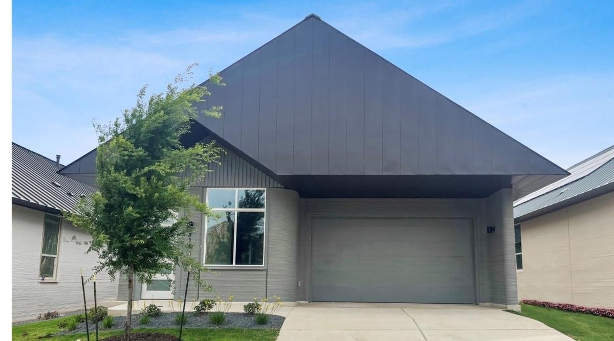 316  Blue Blaze Trl - front exterior - Luxury home in Wolf Ranch, Georgetown, TX