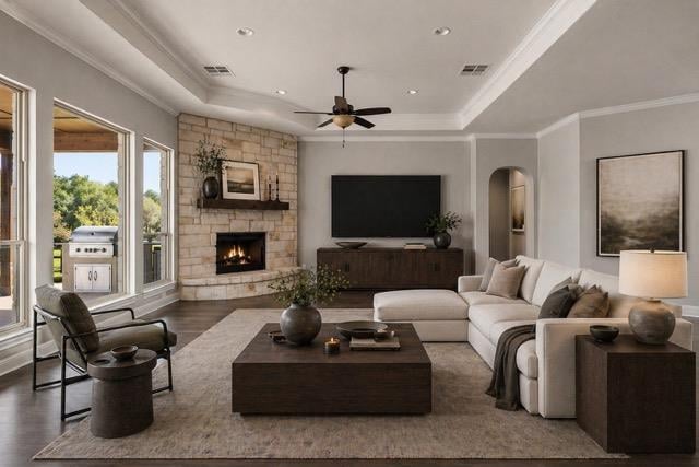 Primary bedroom at 316 Bold Sundown - 5 bed 4 bath home