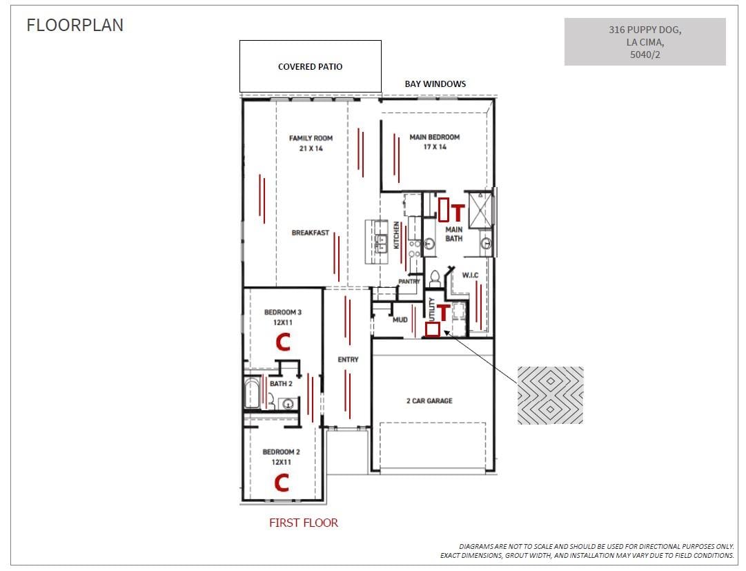 Kitchen at 316 Puppy Dog Pass - 3 bed 2 bath home