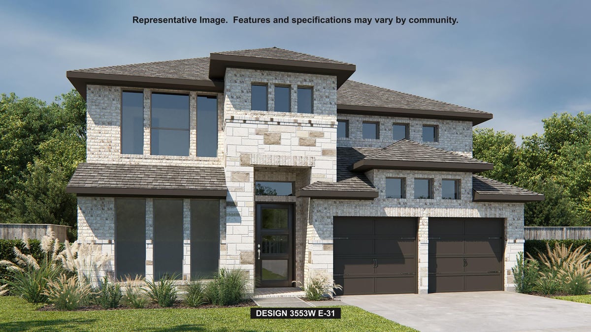 View 317 Gary Wayne Dr in Lariat 317 Gary Wayne Dr - front exterior - Luxury home in Lariat, Liberty Hill, TX