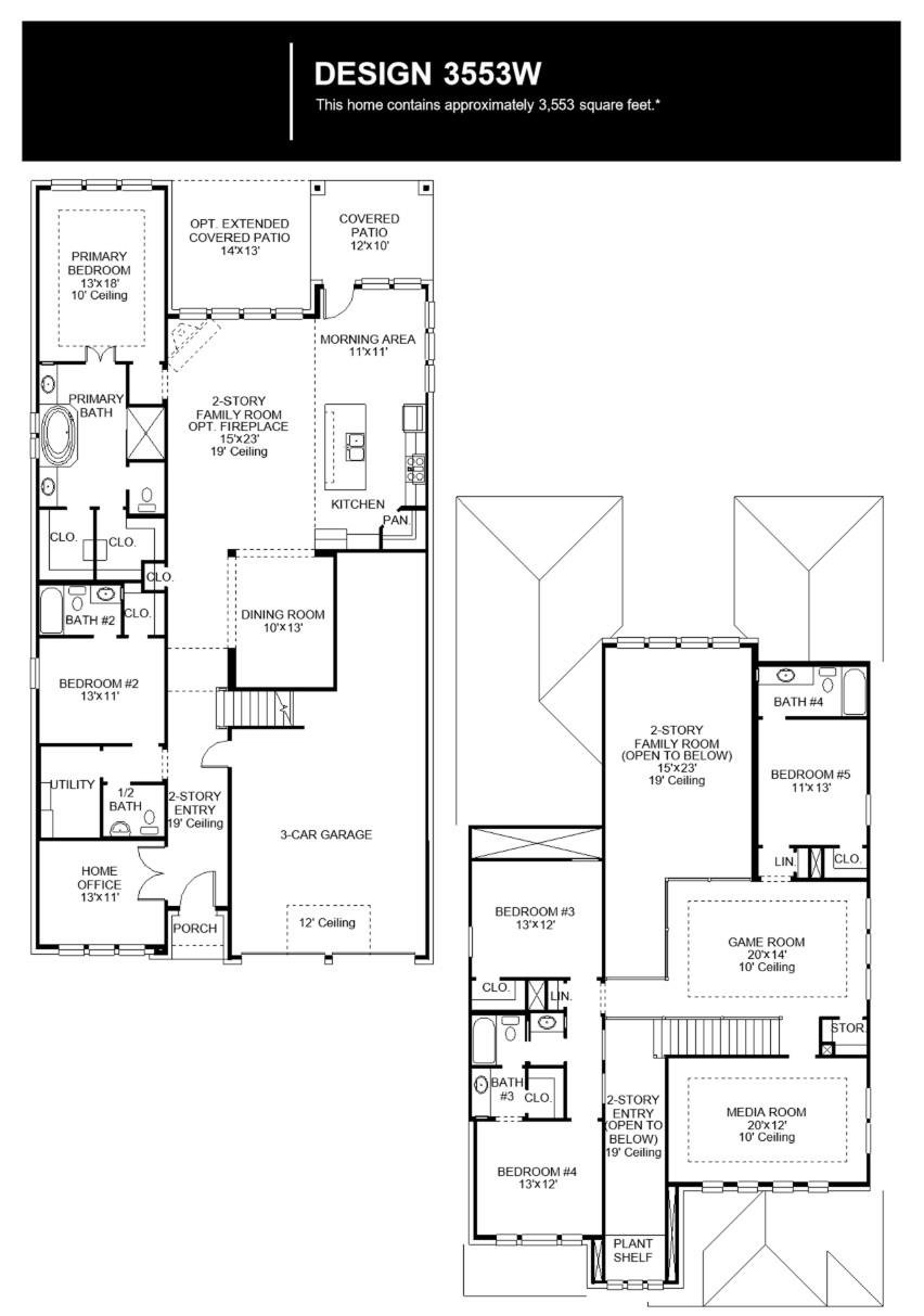Living area at 317 Gary Wayne Dr - 5 bed 4 bath home