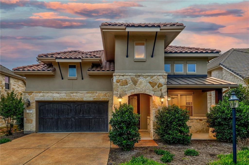 View 320 Maxwell WAY Unit #13 in Rough Hollow Sec 3 Condo 320 Maxwell WAY Unit #13 - front exterior - Luxury home in Rough Hollow Sec 3 Condo, Austin, TX