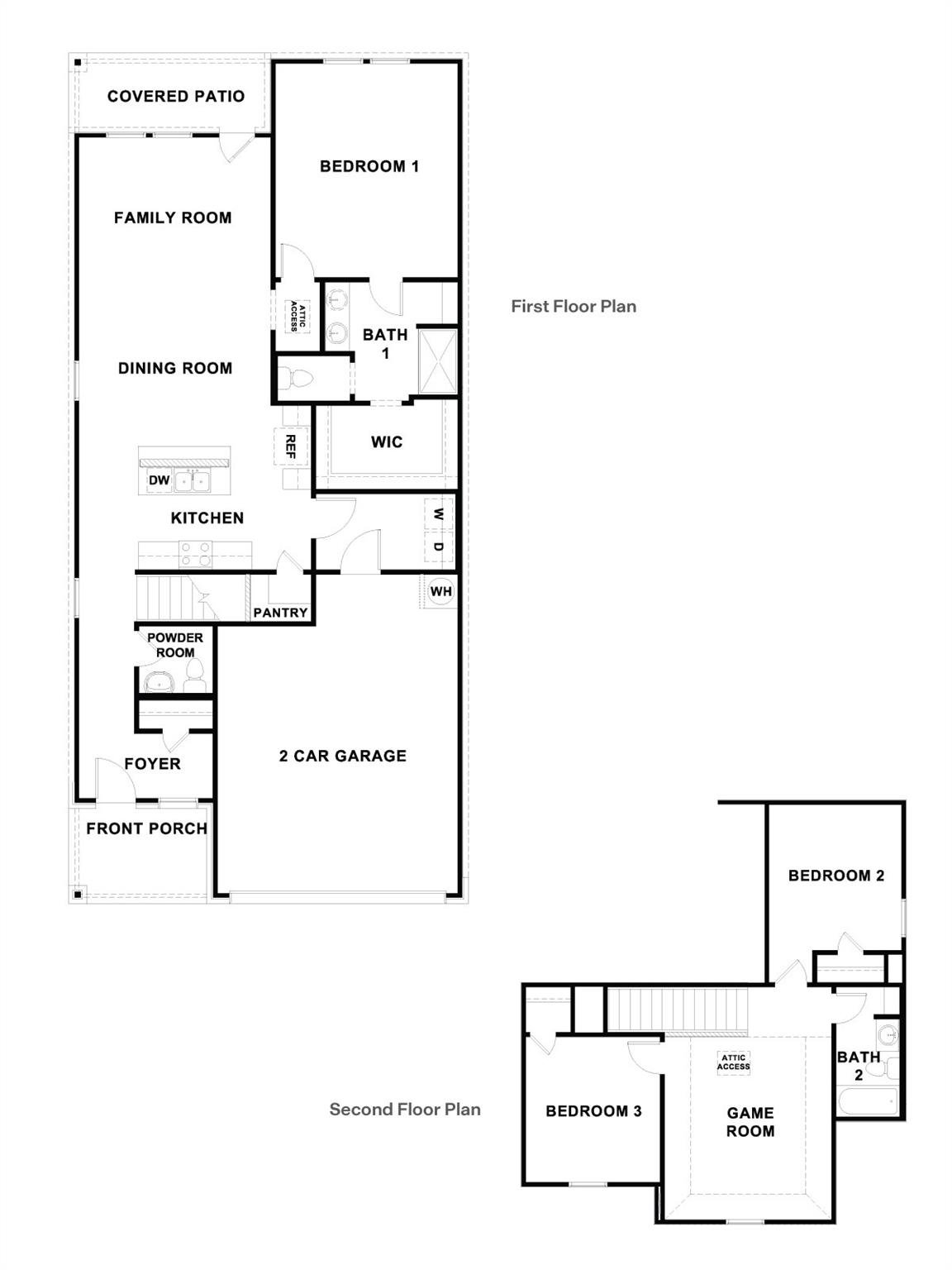Living area at 320  NEW ALBANY Ln - 3 bed 2 bath home