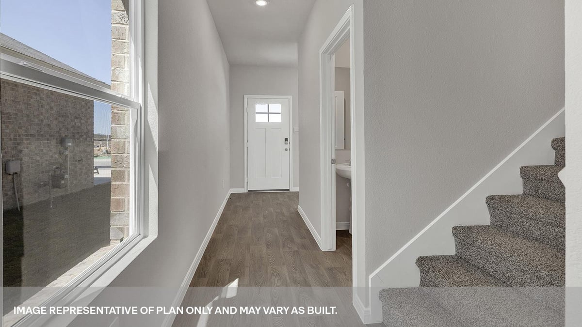 Primary bedroom at 320  NEW ALBANY Ln - 3 bed 2 bath home