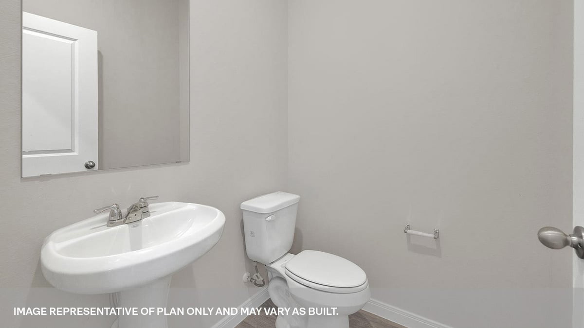 Bathroom at 320  NEW ALBANY Ln - 3 bed 2 bath home