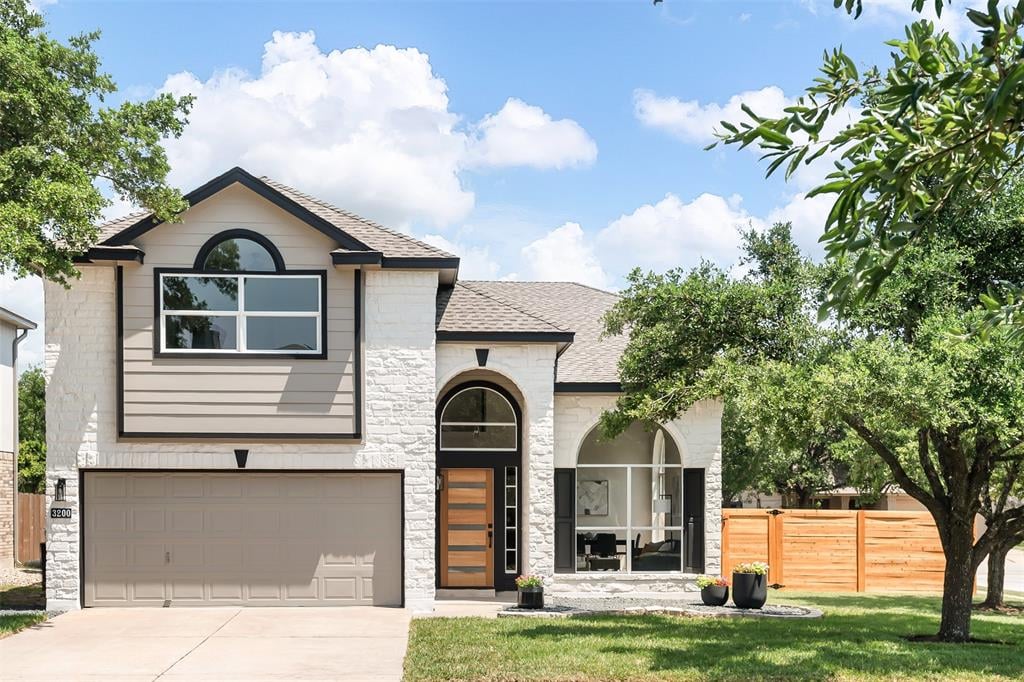 View 3200 Texas Topaz Dr in Willow Run Sec 10-B 3200 Texas Topaz Dr - front exterior - Luxury home in Willow Run Sec 10-B, Austin, TX