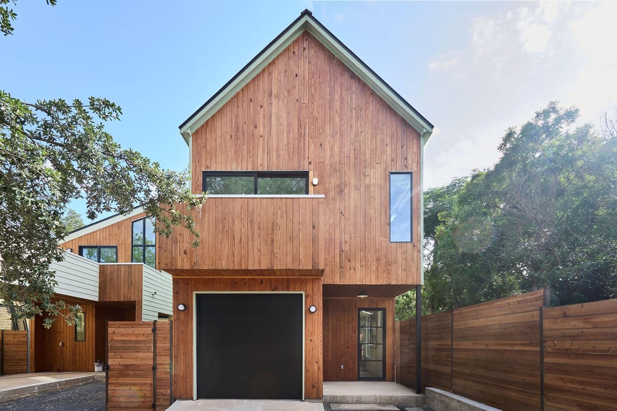 View 3205 Clawson RD Unit #1 in South Lamar 3205 Clawson RD Unit #1 - front exterior - Luxury home in South Lamar, Austin, TX