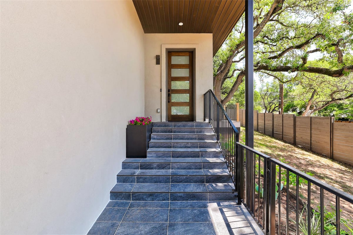 View 3208 Clawson RD Unit #1 in Cartwright 3208 Clawson RD Unit #1 - front exterior - Luxury home in Cartwright, Austin, TX