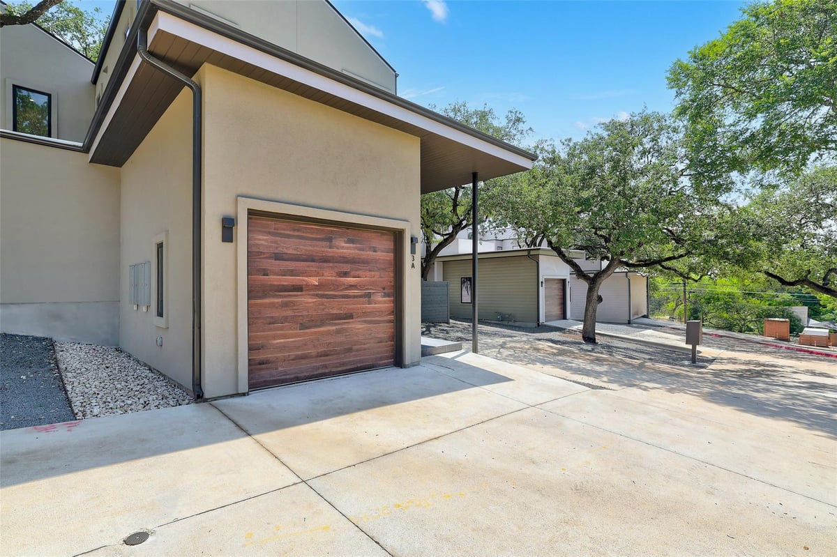 View 3208 Clawson RD Unit #3A in Cartwright 3208 Clawson RD Unit #3A - front exterior - Luxury home in Cartwright, Austin, TX