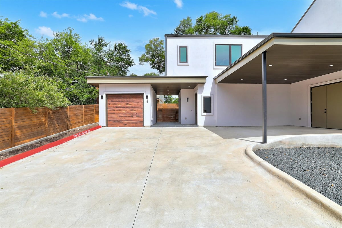View 3208 Clawson RD Unit #5B in Cartwright Lots 3208 Clawson RD Unit #5B - front exterior - Luxury home in Cartwright Lots, Austin, TX