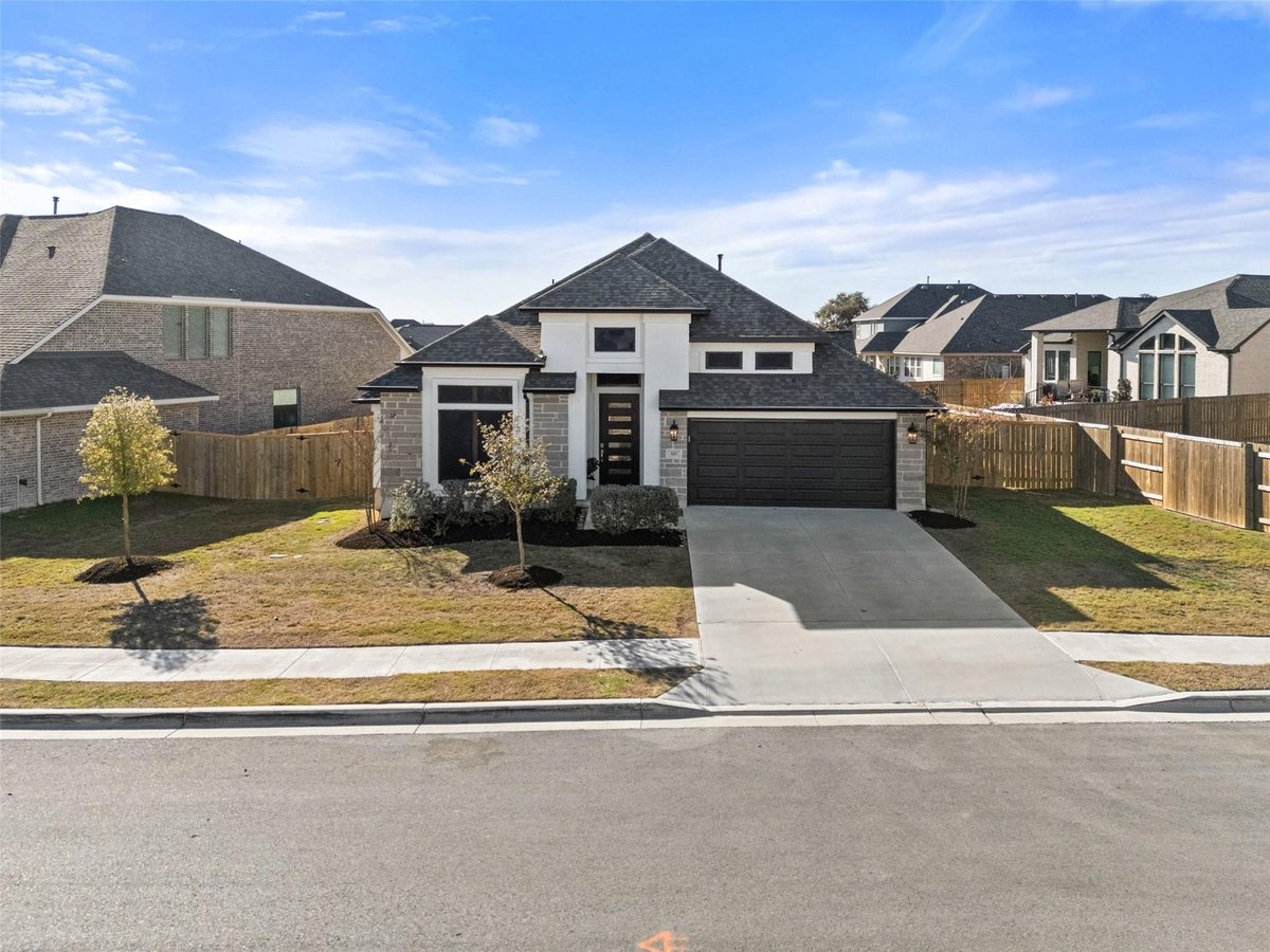 View 321 Allegheny Way in 6 Creeks Ph 1 Sec 4B 321 Allegheny Way - front exterior - Luxury home in 6 Creeks Ph 1 Sec 4B, Kyle, TX