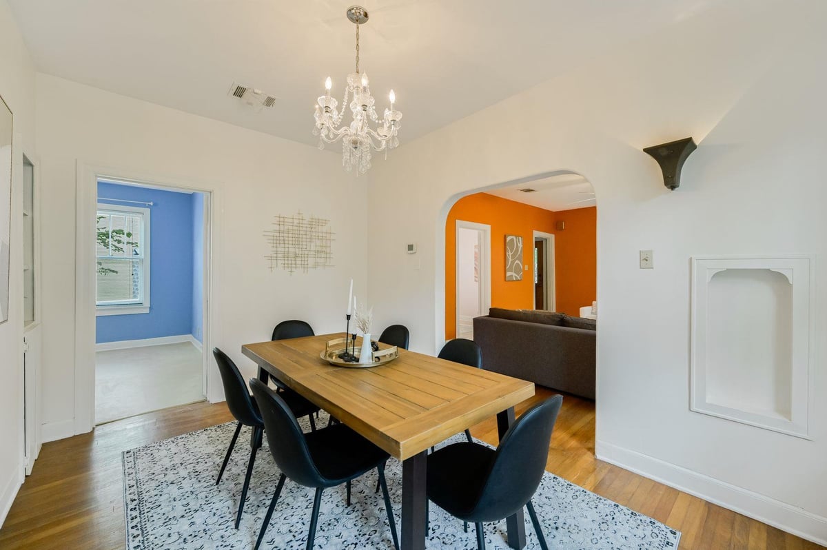 Primary bedroom at 3213 Liberty St - 4 bed 3 bath home