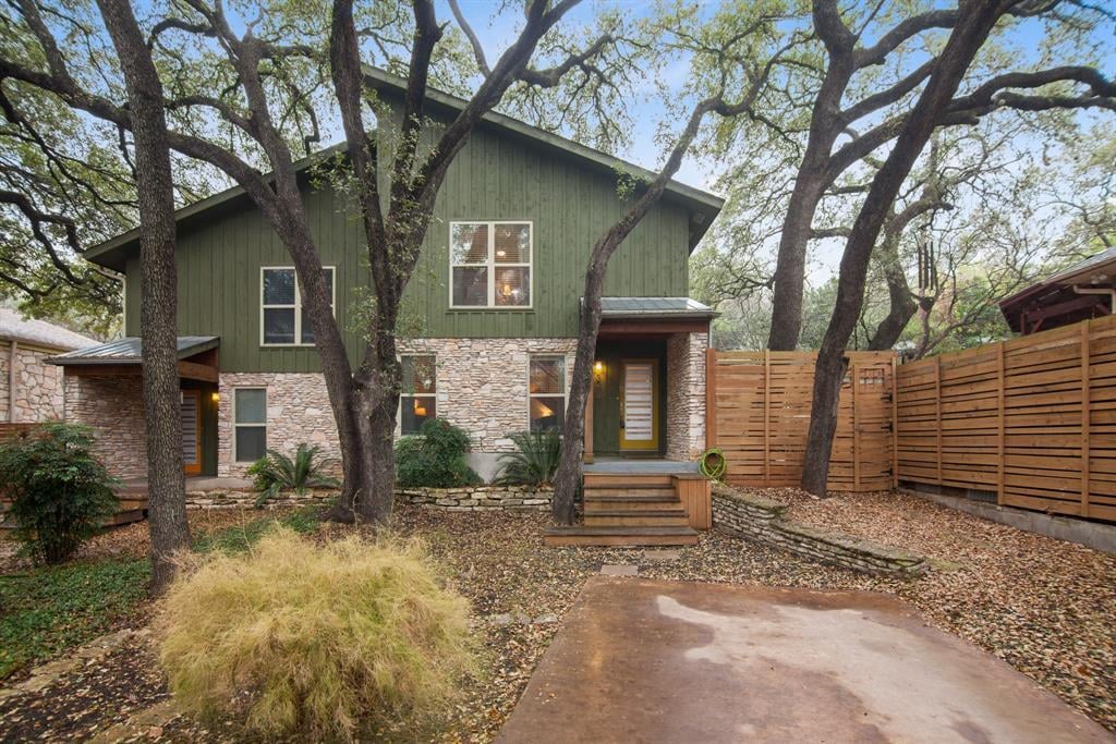 View 3214 Clawson Rd Unit #B in 3214 Clawson Road Condo 3214 Clawson Rd Unit #B - front exterior - Luxury home in 3214 Clawson Road Condo, Austin, TX