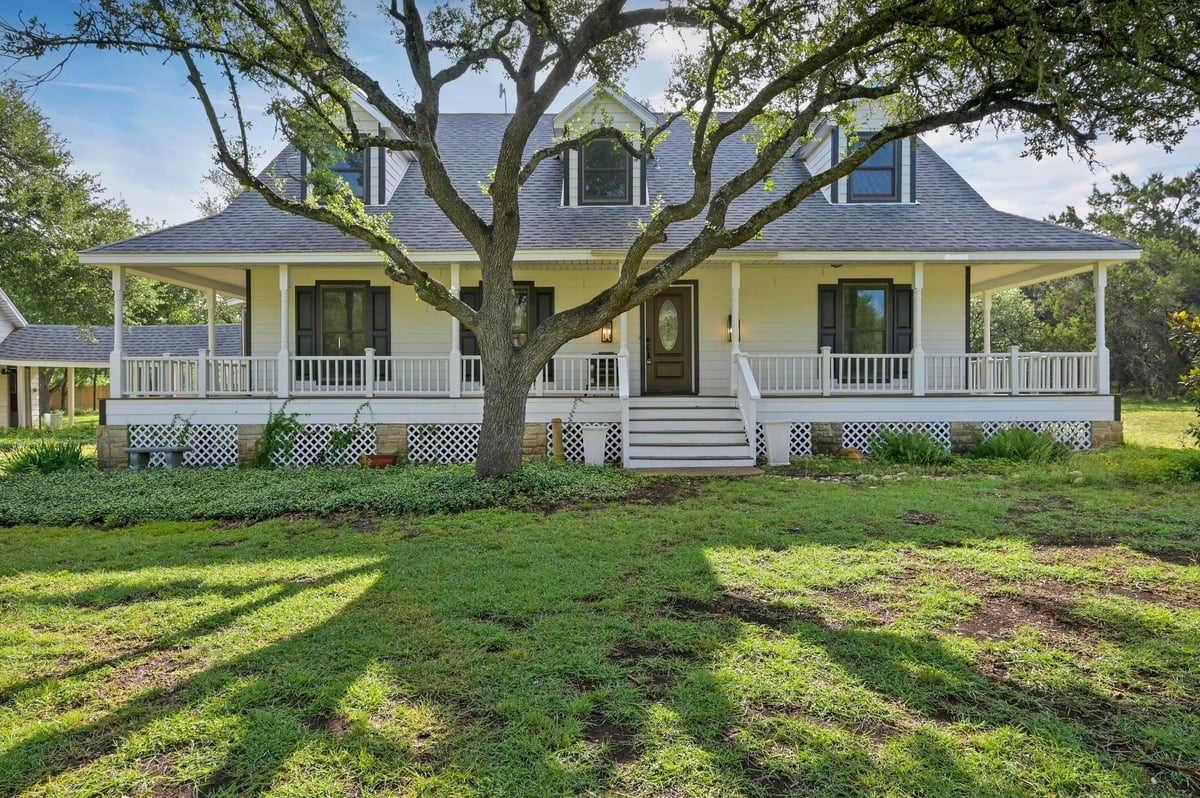 View 322 Mesa Oaks in Hidden Mesa 322 Mesa Oaks - front exterior - Luxury home in Hidden Mesa, Leander, TX