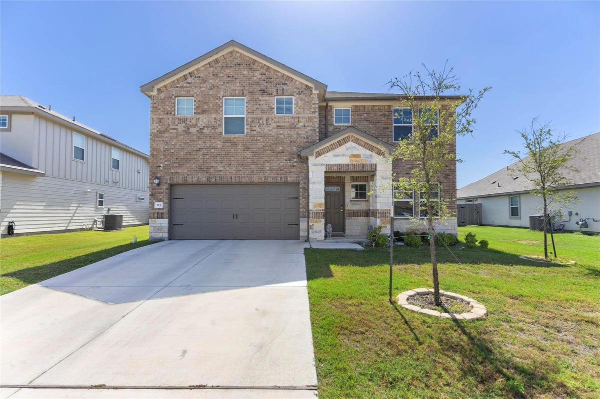 View 323 Windy Reed RD in Cross Creek 323 Windy Reed RD - front exterior - Luxury home in Cross Creek, Hutto, TX
