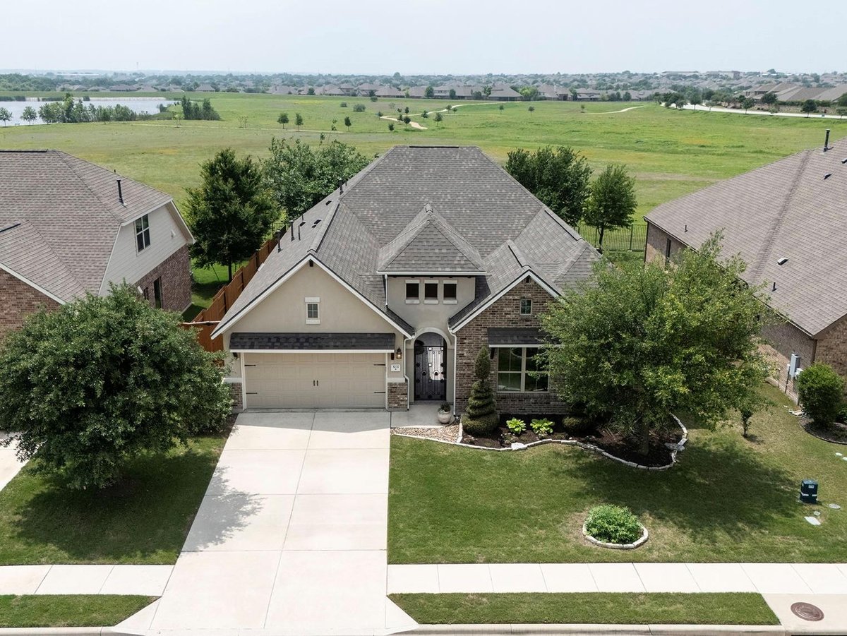 View 3237 Vasquez Pl in Paloma Lake 3237 Vasquez Pl - front exterior - Luxury home in Paloma Lake, Round Rock, TX