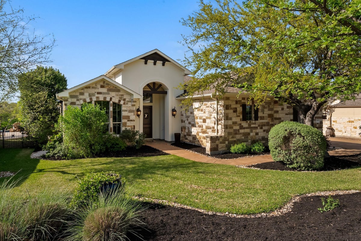 View 324 Duffy LN in Lakeway Highlands Ph 01 Sec 01 324 Duffy LN - front exterior - Luxury home in Lakeway Highlands Ph 01 Sec 01, Austin, TX