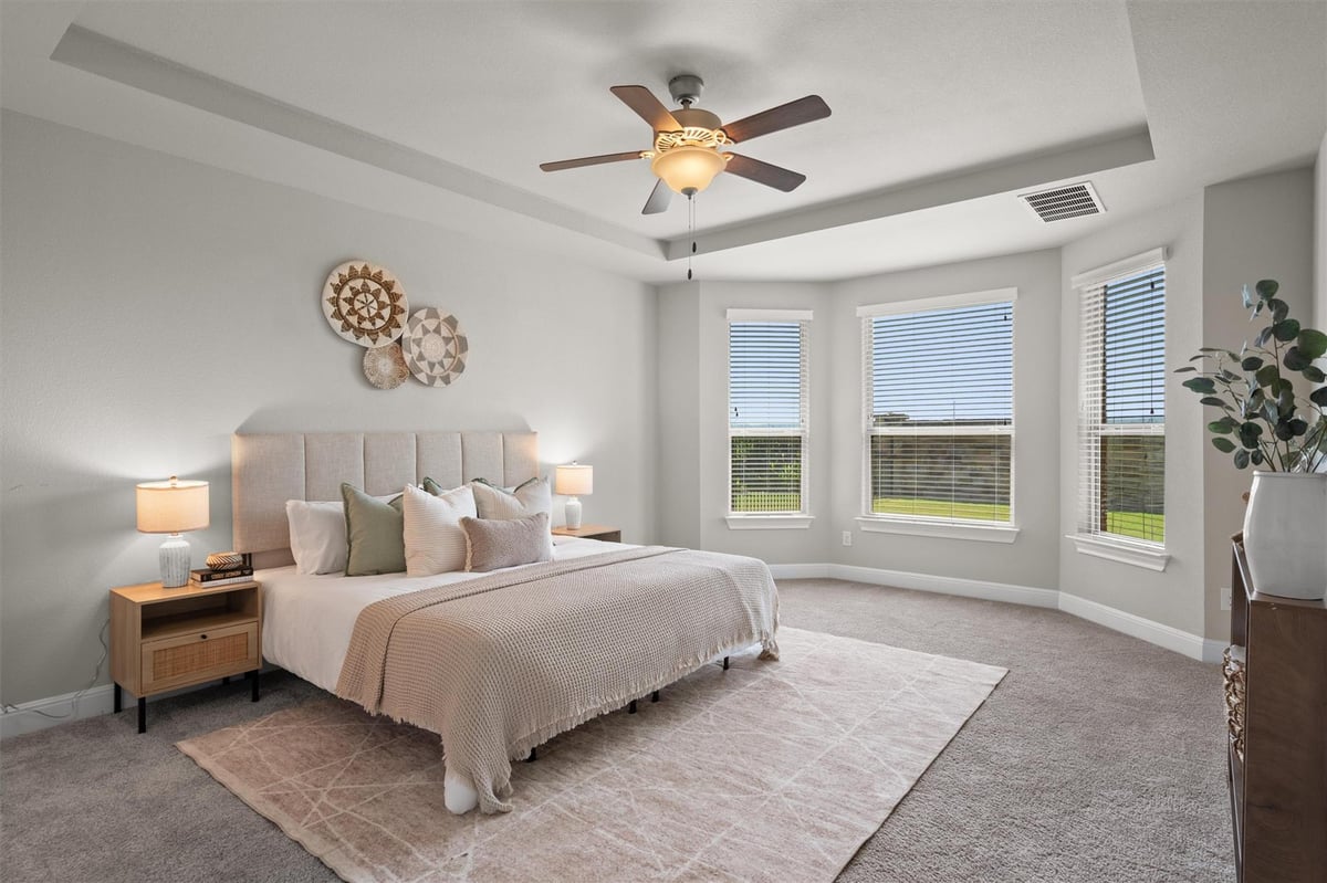 Primary bedroom at 3241 Aurelia Ln - 3 bed 2 bath home