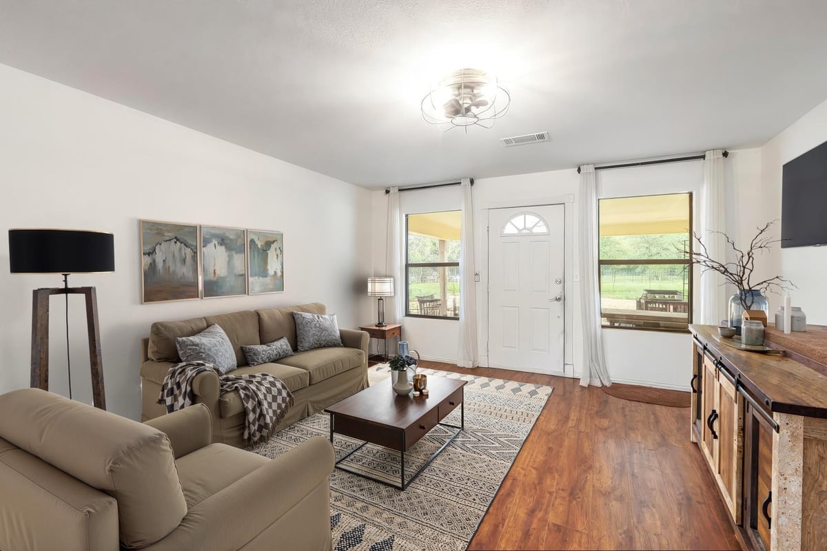 Primary bedroom at 326 Zapalac Rd - 3 bed 2 bath home