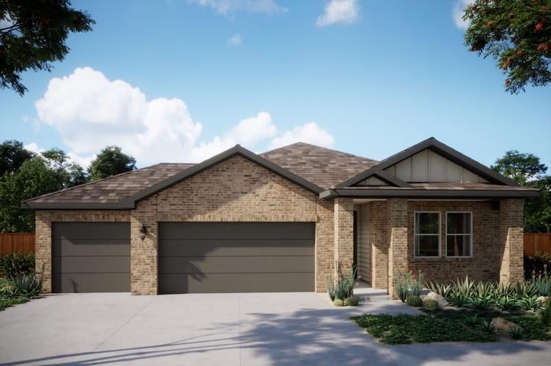 View 327 Backstays LOOP in Crosswinds 327 Backstays LOOP - front exterior - Luxury home in Crosswinds, Kyle, TX