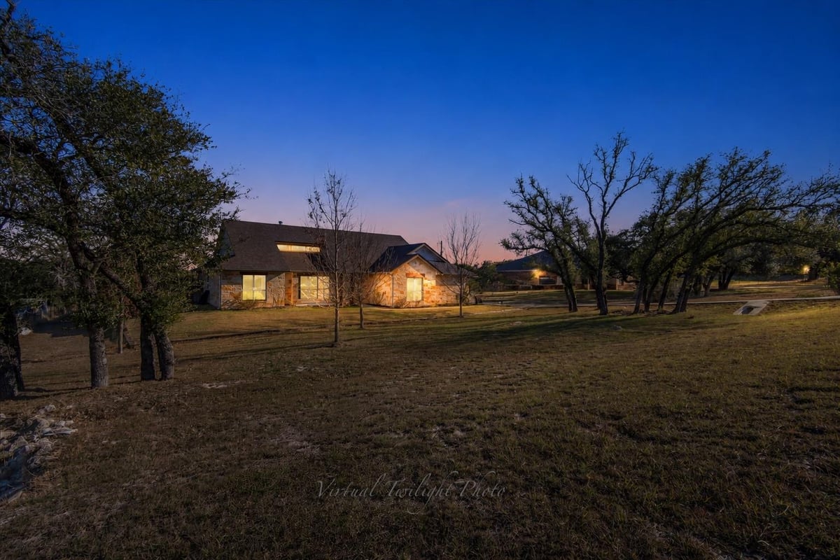 View 329 Sunrise Hills in Sunrise Hills Ph I 329 Sunrise Hills - front exterior - Luxury home in Sunrise Hills Ph I, Lampasas, TX