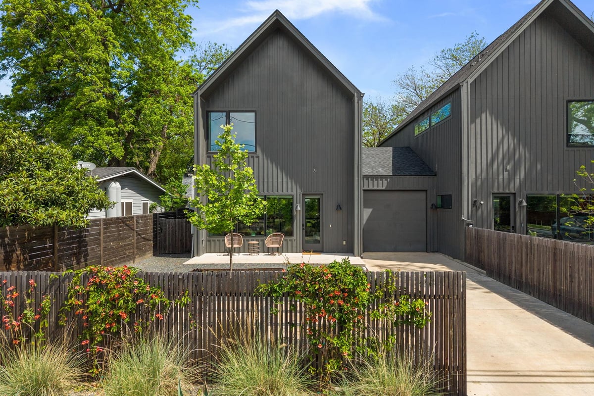 View 3302 Goodwin Ave Unit #A in GOODWIN 3302 Goodwin Ave Unit #A - front exterior - Luxury home in GOODWIN, Austin, TX