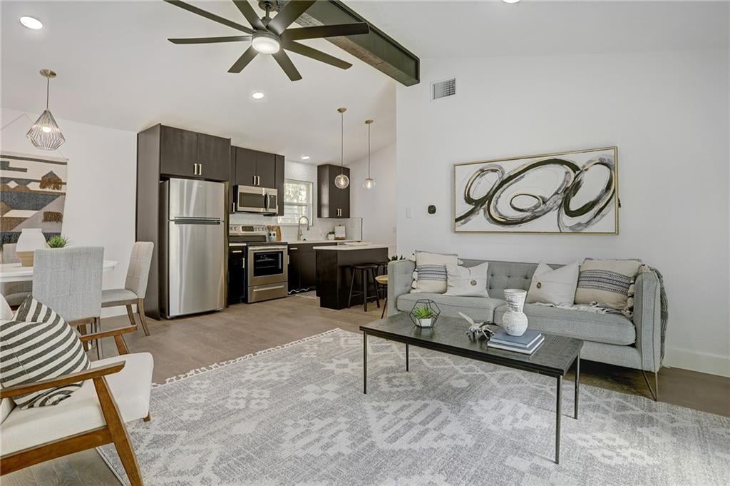 View 3303 Doolin Dr Unit #A in Valleyridge 3303 Doolin Dr Unit #A - front exterior - Luxury home in Valleyridge, Austin, TX