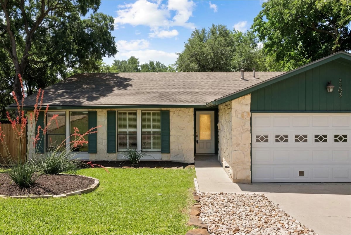 View 3303 Sanderling TRL in Woodhaven 02 3303 Sanderling TRL - front exterior - Luxury home in Woodhaven 02, Austin, TX