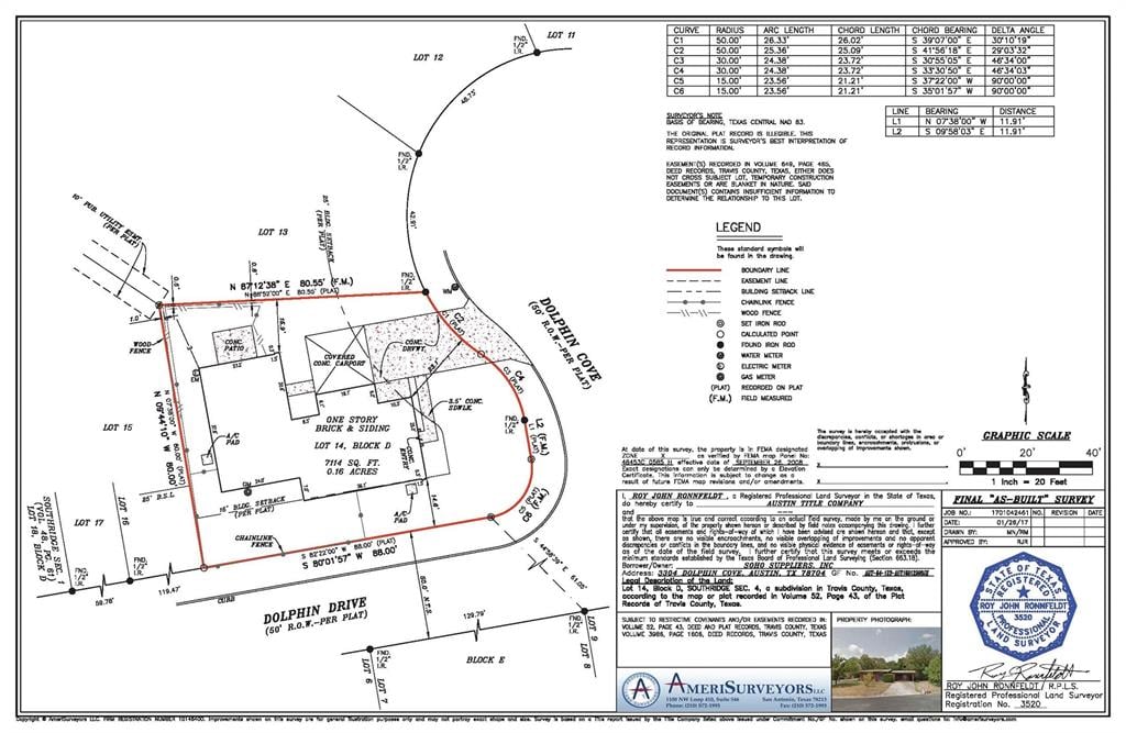 View 3304 Dolphin Cv in Southridge Sec 04 3304 Dolphin Cv - front exterior - Luxury lot in Southridge Sec 04, Austin, TX