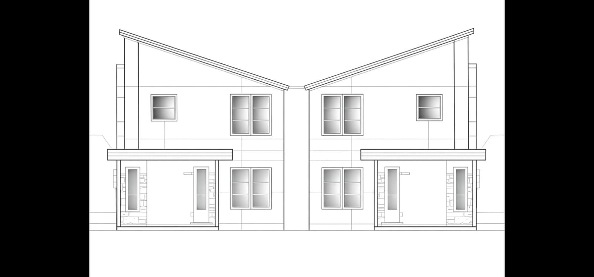 Primary bedroom at 3309 Goodwin Ave Unit #A - 3 bed 2 bath home