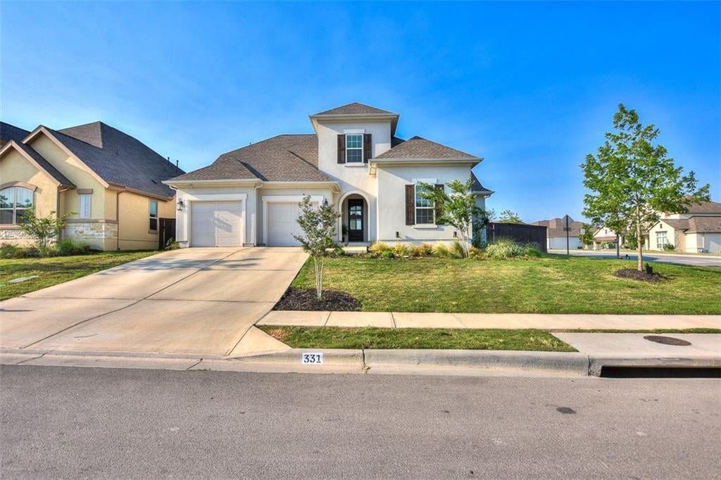 View 331 Encanto Pl in Belterra Sec 20-1 331 Encanto Pl - front exterior - Luxury home in Belterra Sec 20-1, Austin, TX