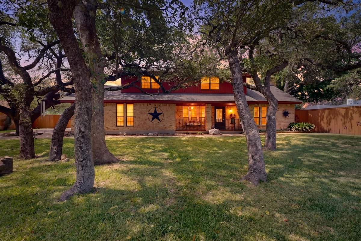 View 3311 Sesbania DR in Shady Hollow Sec 5 Phs II 3311 Sesbania DR - front exterior - Luxury home in Shady Hollow Sec 5 Phs II, Austin, TX