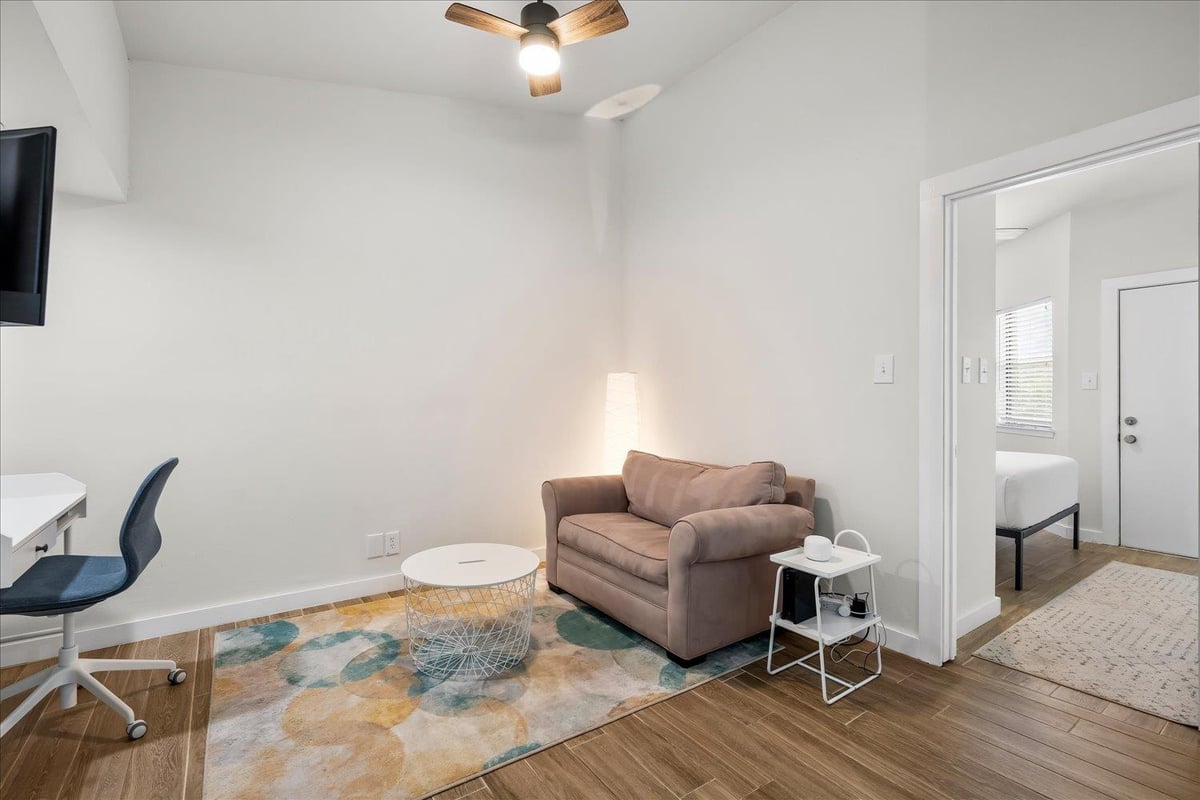 Bathroom at 3316 Guadalupe St Unit #310 - 1 bed 1 bath home