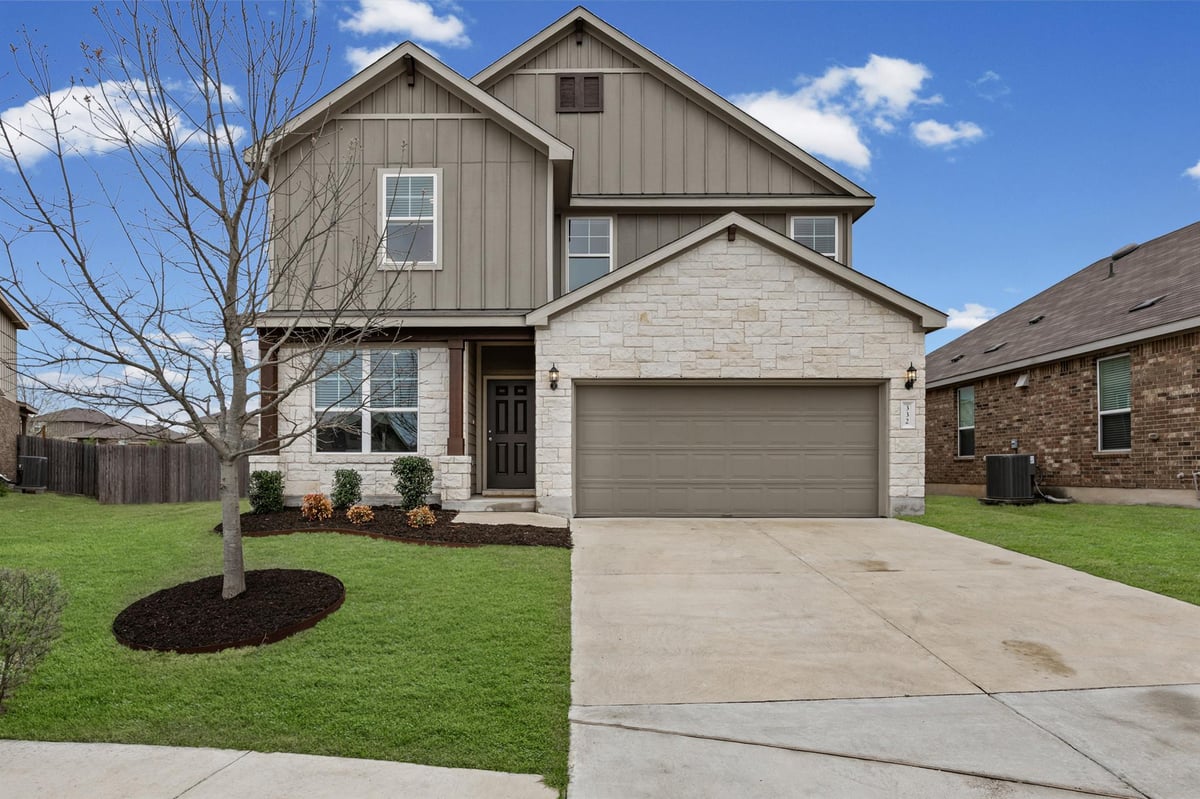 View 332 Bayberry Cir in Sunfield Ph Three Sec Two 332 Bayberry Cir - property photo 1 - Luxury home in Sunfield Ph Three Sec Two, Buda, TX