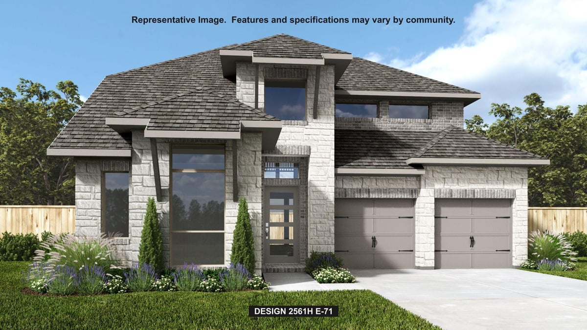 View 332 Royal Fern RD in Flora 332 Royal Fern RD - front exterior - Luxury home in Flora, Hutto, TX