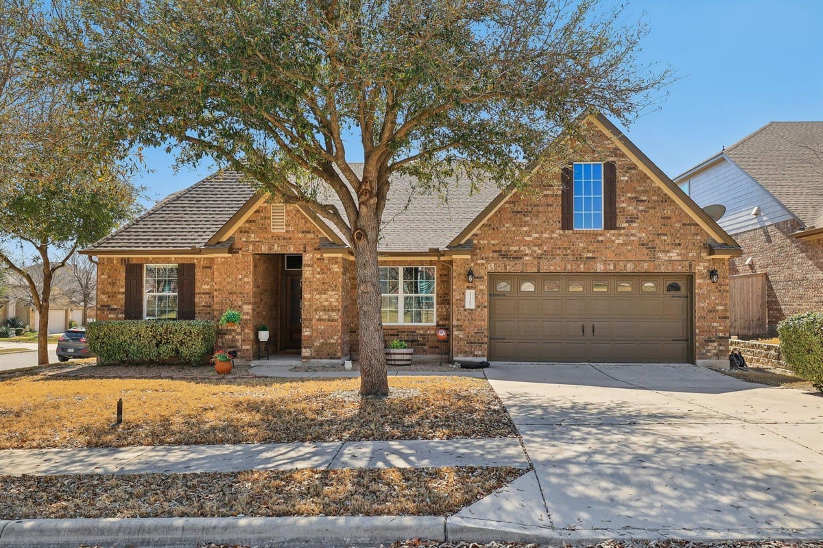 View 3321 Cortes Pl in Paloma Lake Sec 17B 3321 Cortes Pl - front exterior - Luxury home in Paloma Lake Sec 17B, Round Rock, TX
