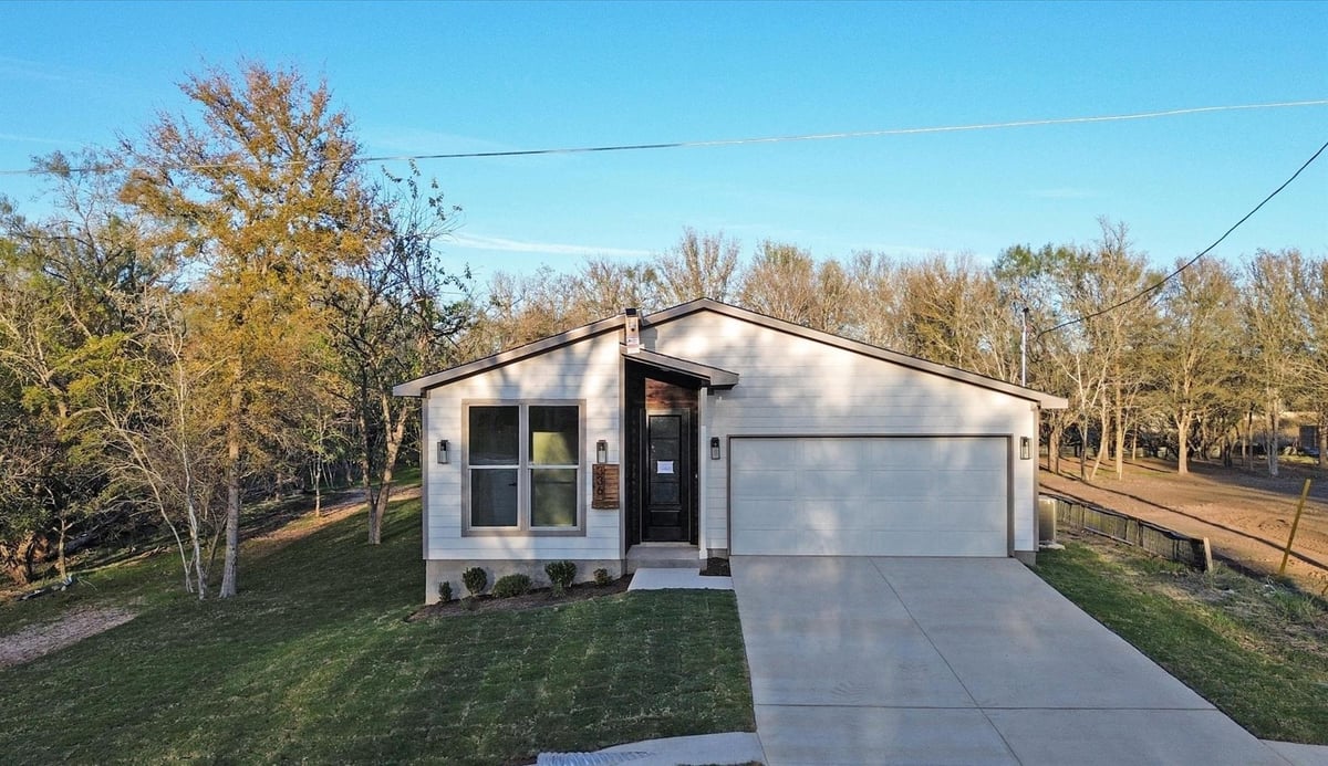 View 336 Nene LN in Tahitian Village, 336 Nene LN - front exterior - Luxury home in Tahitian Village,, Bastrop, TX
