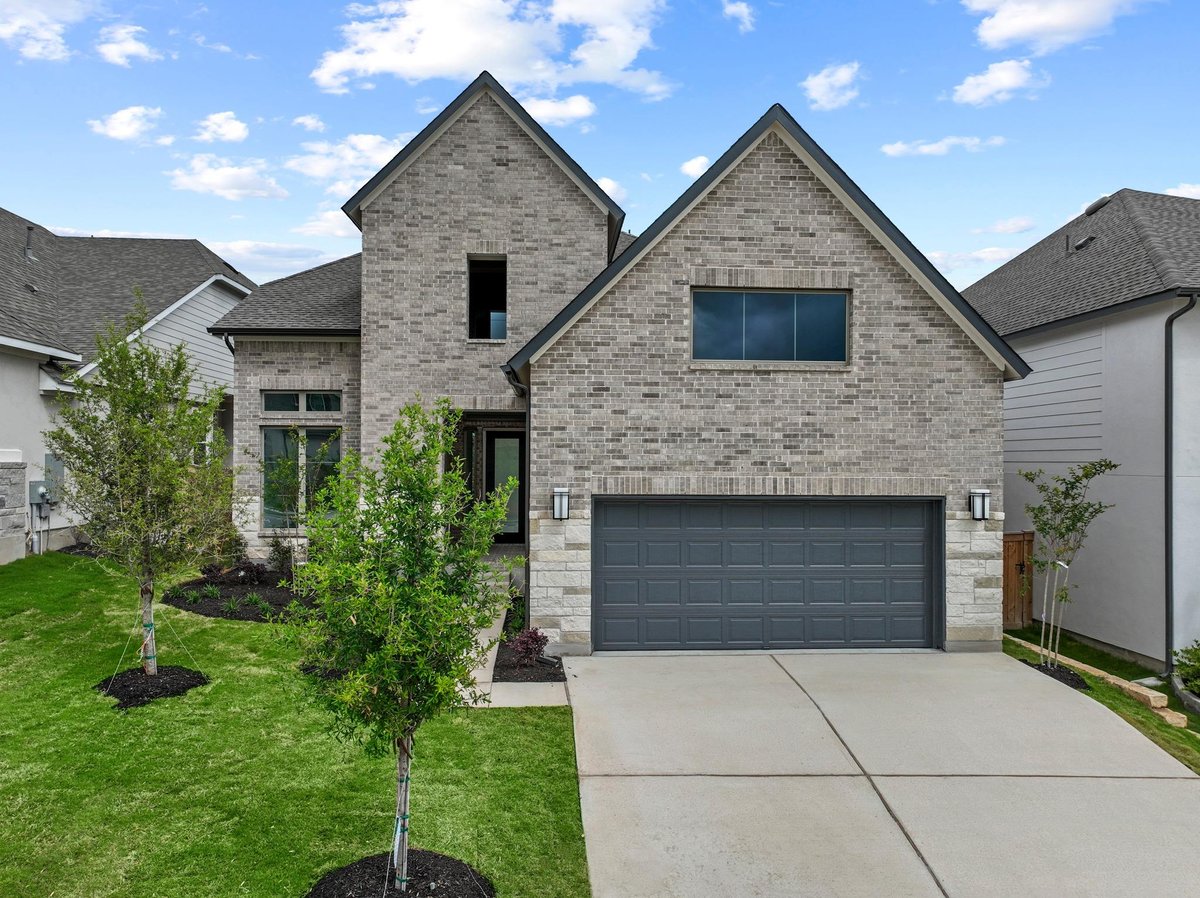 337 Horsemint Ln - front exterior - Luxury home in Nolina, Georgetown, TX