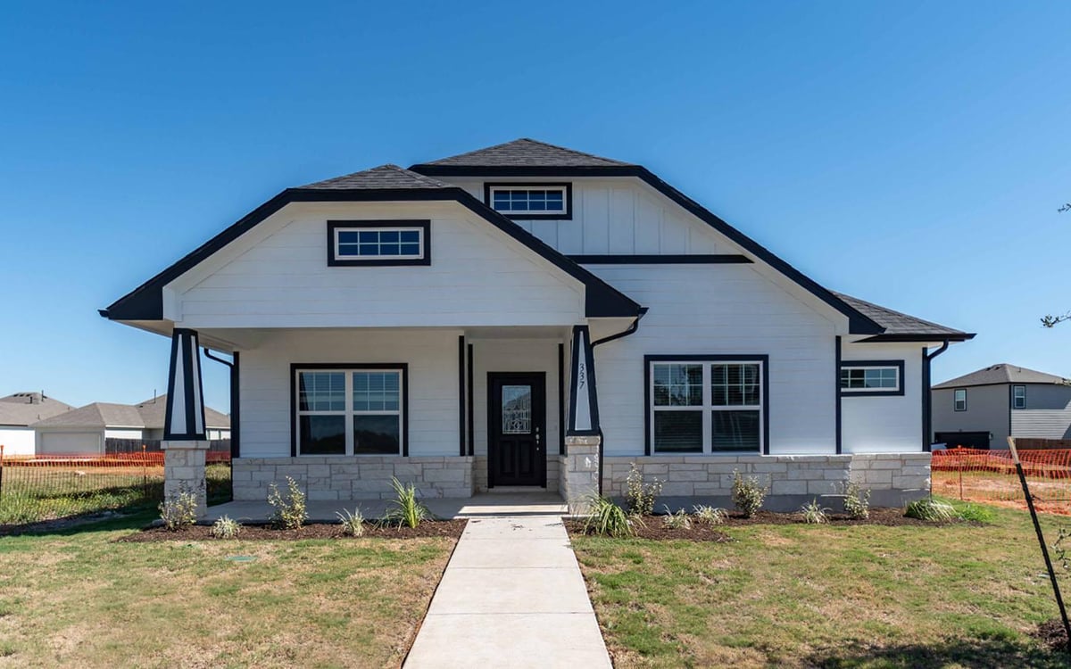 View 337 Yosemite DR in Paramount 337 Yosemite DR - front exterior - Luxury home in Paramount, Kyle, TX