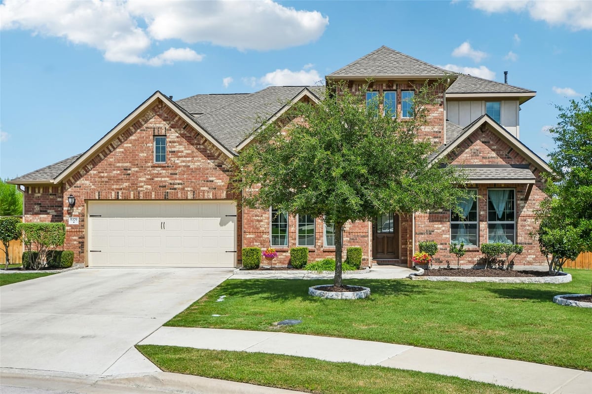 View 3379 Vasquez PL in Paloma Lake Sec 25 3379 Vasquez PL - front exterior - Luxury home in Paloma Lake Sec 25, Round Rock, TX