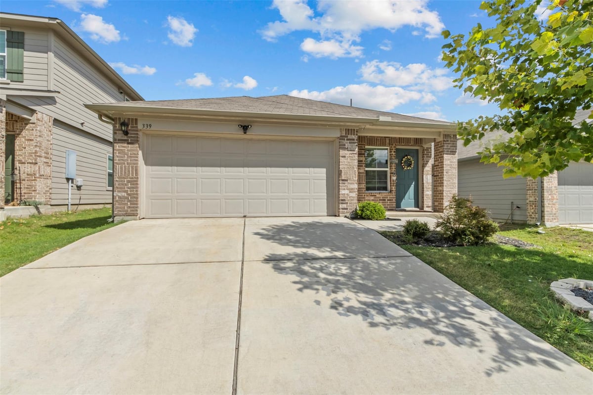 View 339 Euclid Ln in Millcreek Ph 1 339 Euclid Ln - front exterior - Luxury home in Millcreek Ph 1, Uhland, TX