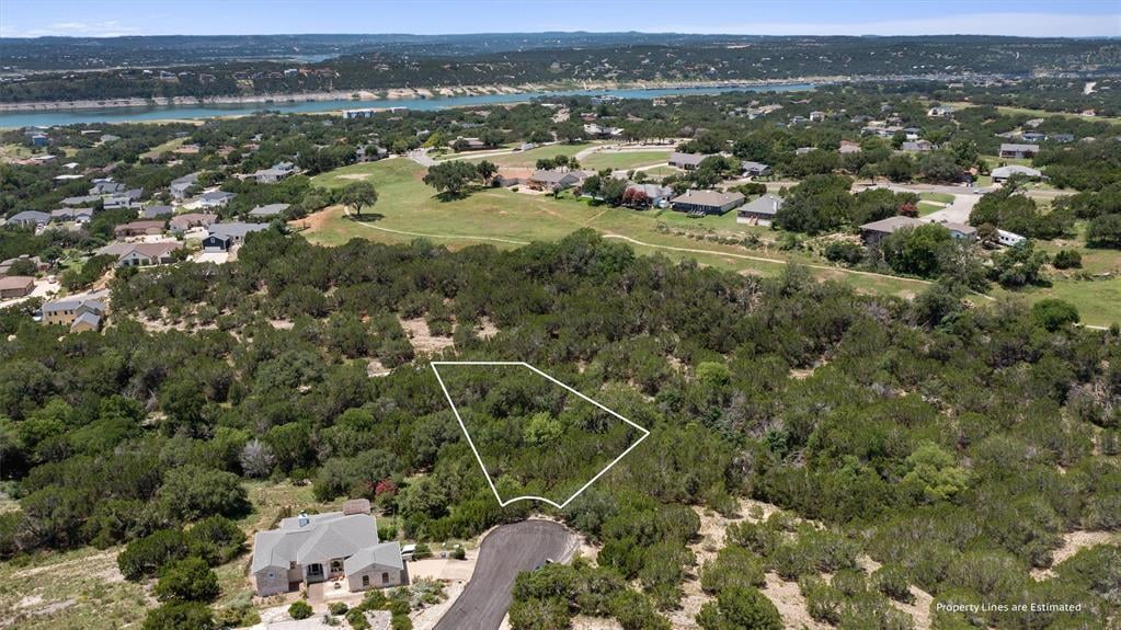 View 3401 Bell CV in Highland Lake Estates Sec 09 3401 Bell CV - front exterior - Luxury lot in Highland Lake Estates Sec 09, Lago Vista, TX
