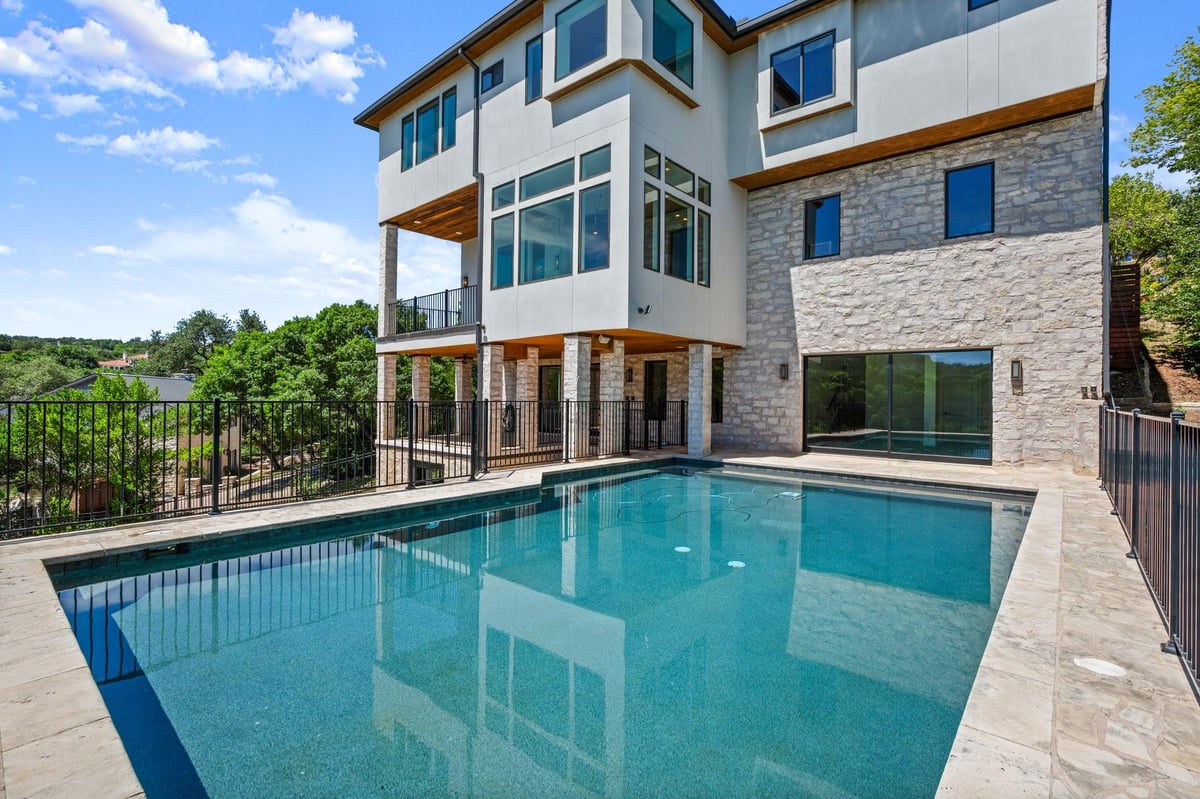 View 3401 Day Star CV in Davenport Ranch Ph 01 Sec 01 3401 Day Star CV - front exterior - Luxury home in Davenport Ranch Ph 01 Sec 01, Austin, TX