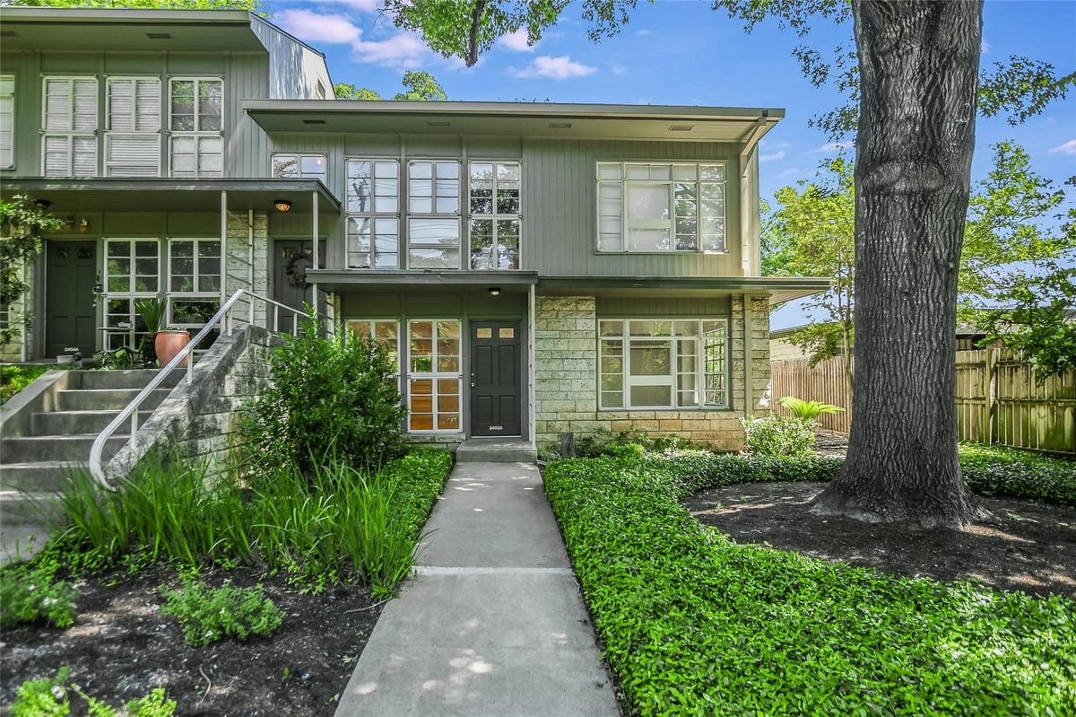 View 3402 Enfield RD Unit #A in Tarrytown Green Condo Amd 3402 Enfield RD Unit #A - front exterior - Luxury home in Tarrytown Green Condo Amd, Austin, TX