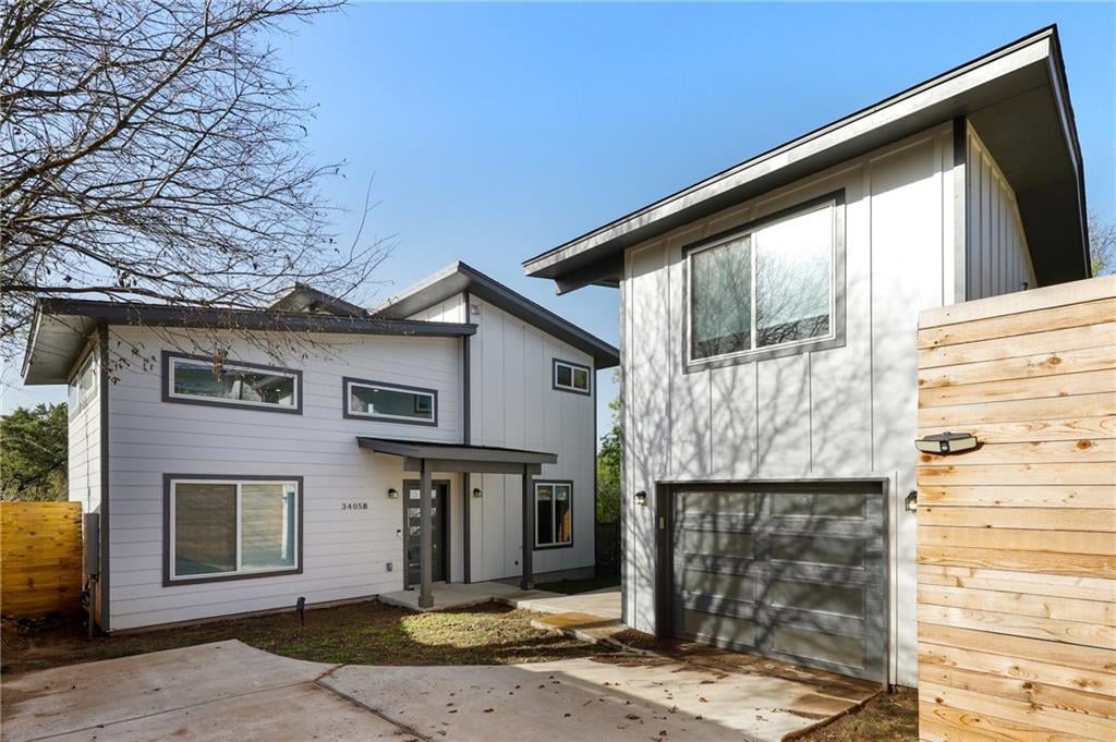 View 3405 Pennsylvania Ave Unit #B in Huston Sam Heights 3405 Pennsylvania Ave Unit #B - front exterior - Luxury home in Huston Sam Heights, Austin, TX