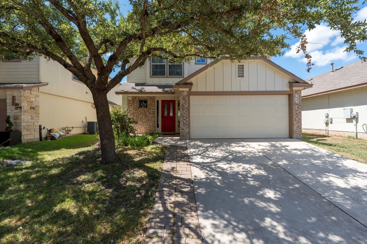 View 3406 Wickham Ln in Austins Colony Ph 05 Sec 02 3406 Wickham Ln - front exterior - Luxury home in Austins Colony Ph 05 Sec 02, Austin, TX