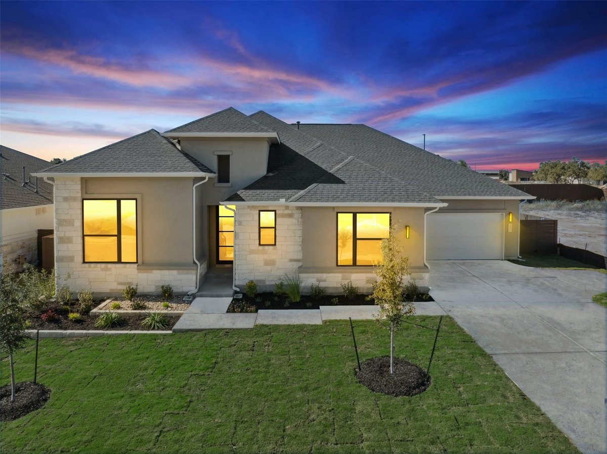 View 3408 Emerald Lake PATH in Riverstone 3408 Emerald Lake PATH - property photo 1 - Luxury home in Riverstone, Georgetown, TX