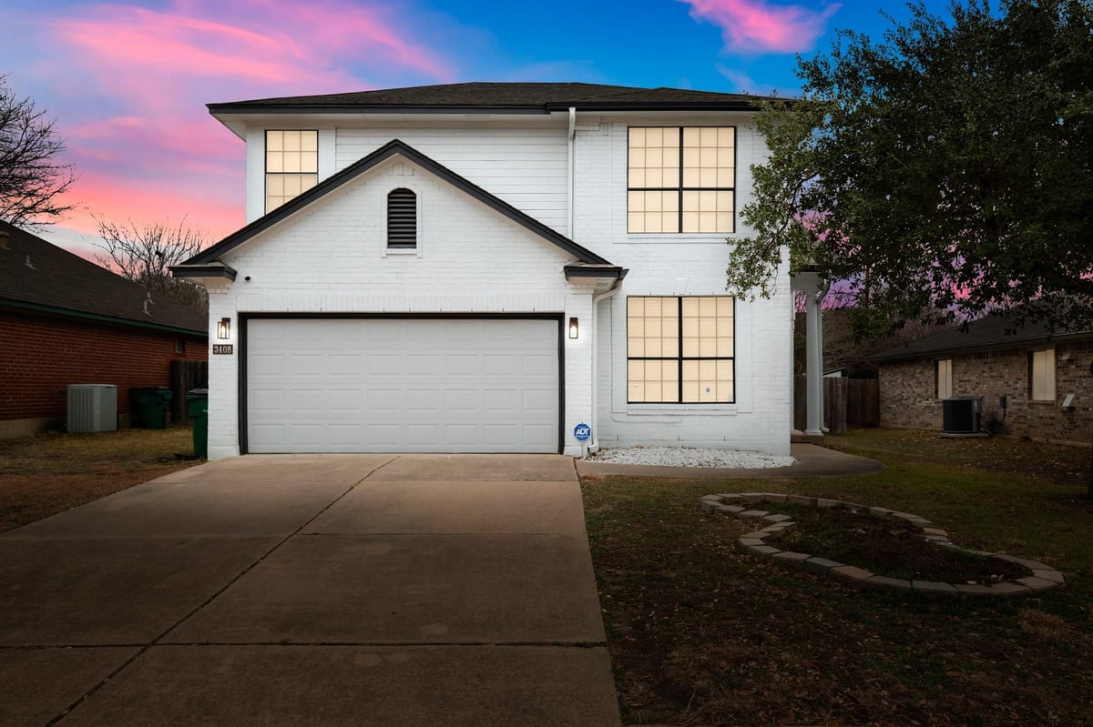 View 3408 Kissman DR in Willow Run Sec 04 3408 Kissman DR - front exterior - Luxury home in Willow Run Sec 04, Austin, TX