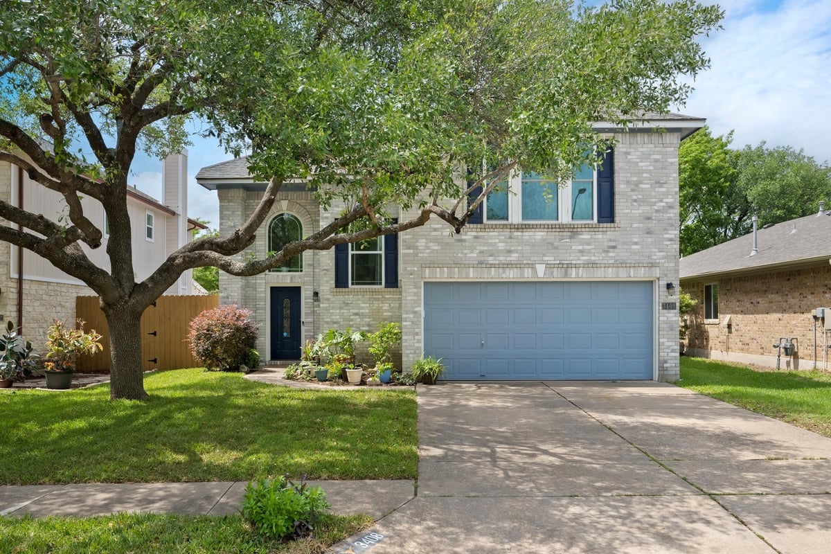 View 3408 Ruby Red Dr in Willow Run Sec 10-A 3408 Ruby Red Dr - front exterior - Luxury home in Willow Run Sec 10-A, Austin, TX